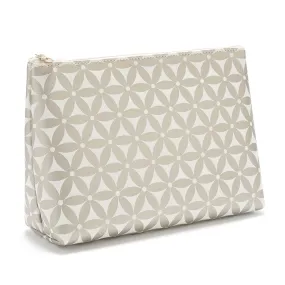 'Mia' Large Makeup Bag in Starflower Gold