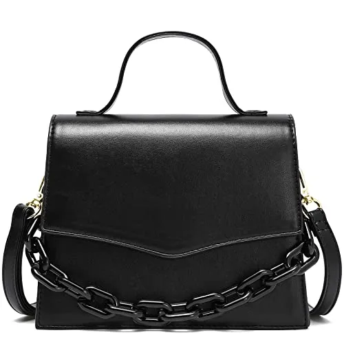 Mini Bag with Detachable Plastic Chain