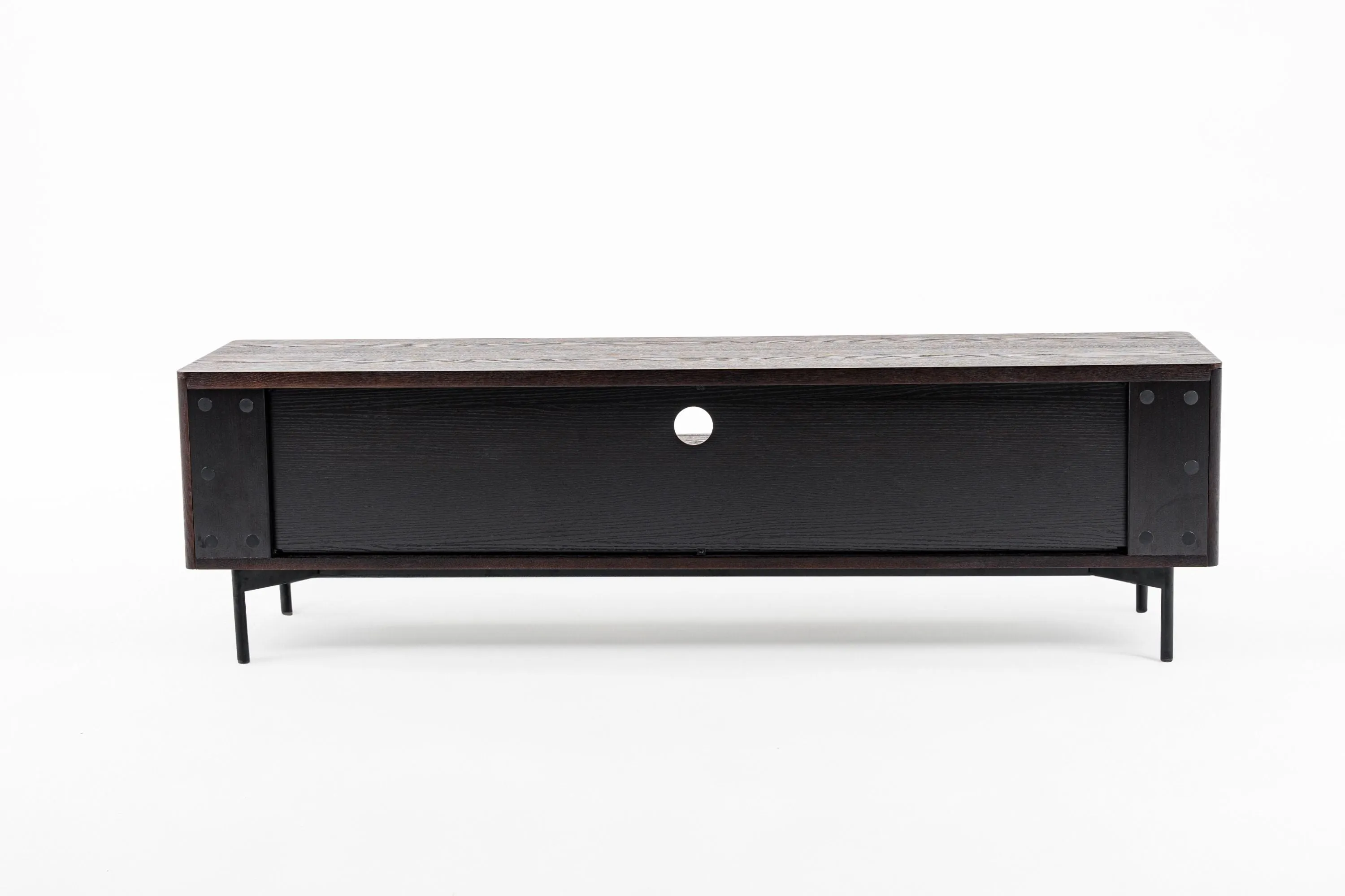 Modrest Calhoun - Modern Smoked Ash TV Stand