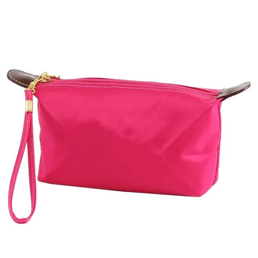 Monogram and Personalized Nylon Make Up Pouch