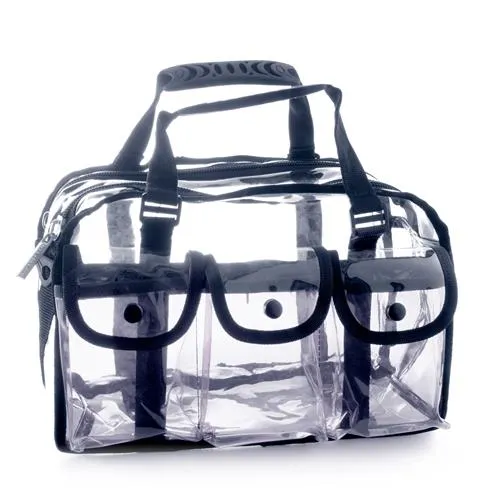 MST-250 MAKEUP CLEAR BAG BLACK