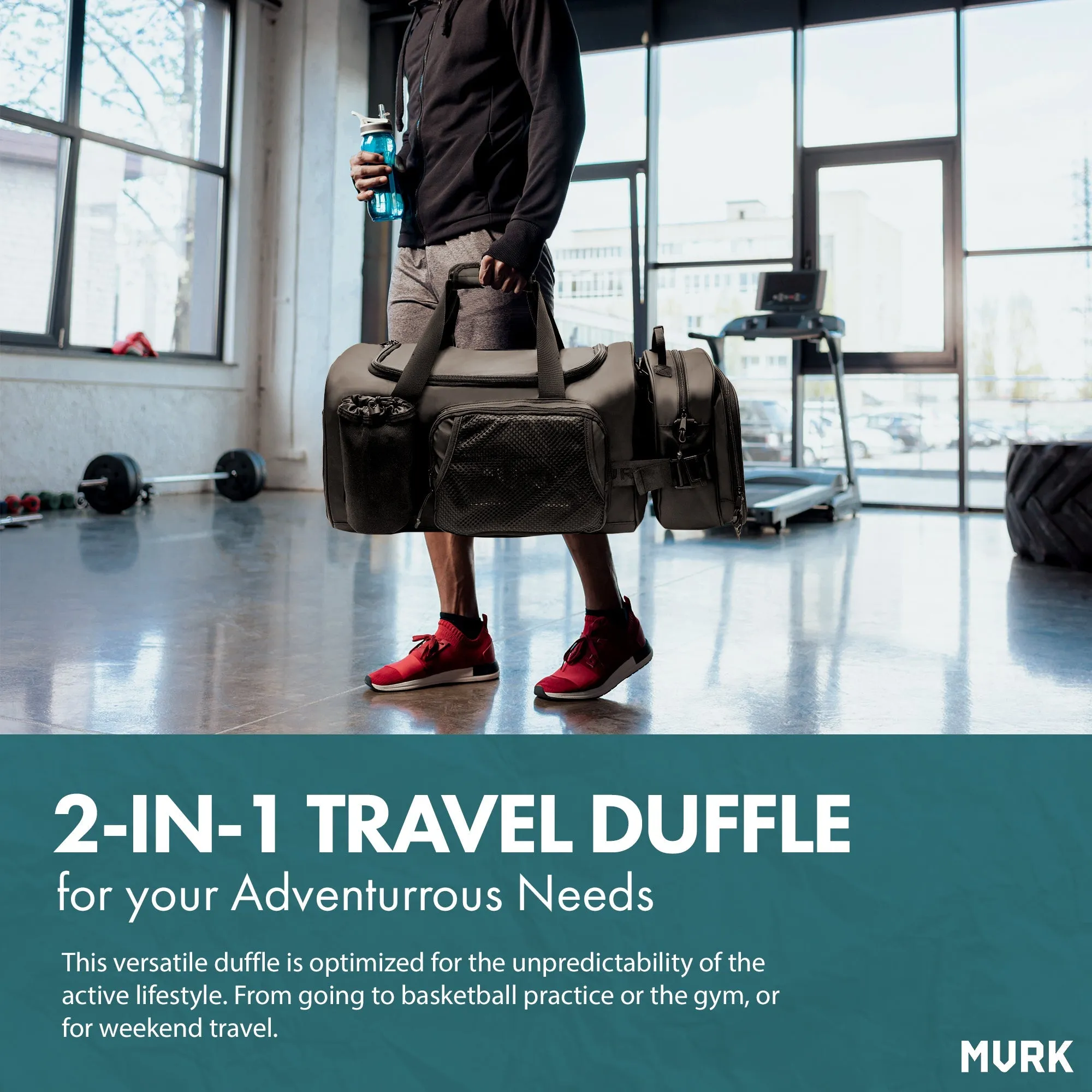 MVRK 2-IN-1 Travel Duffle