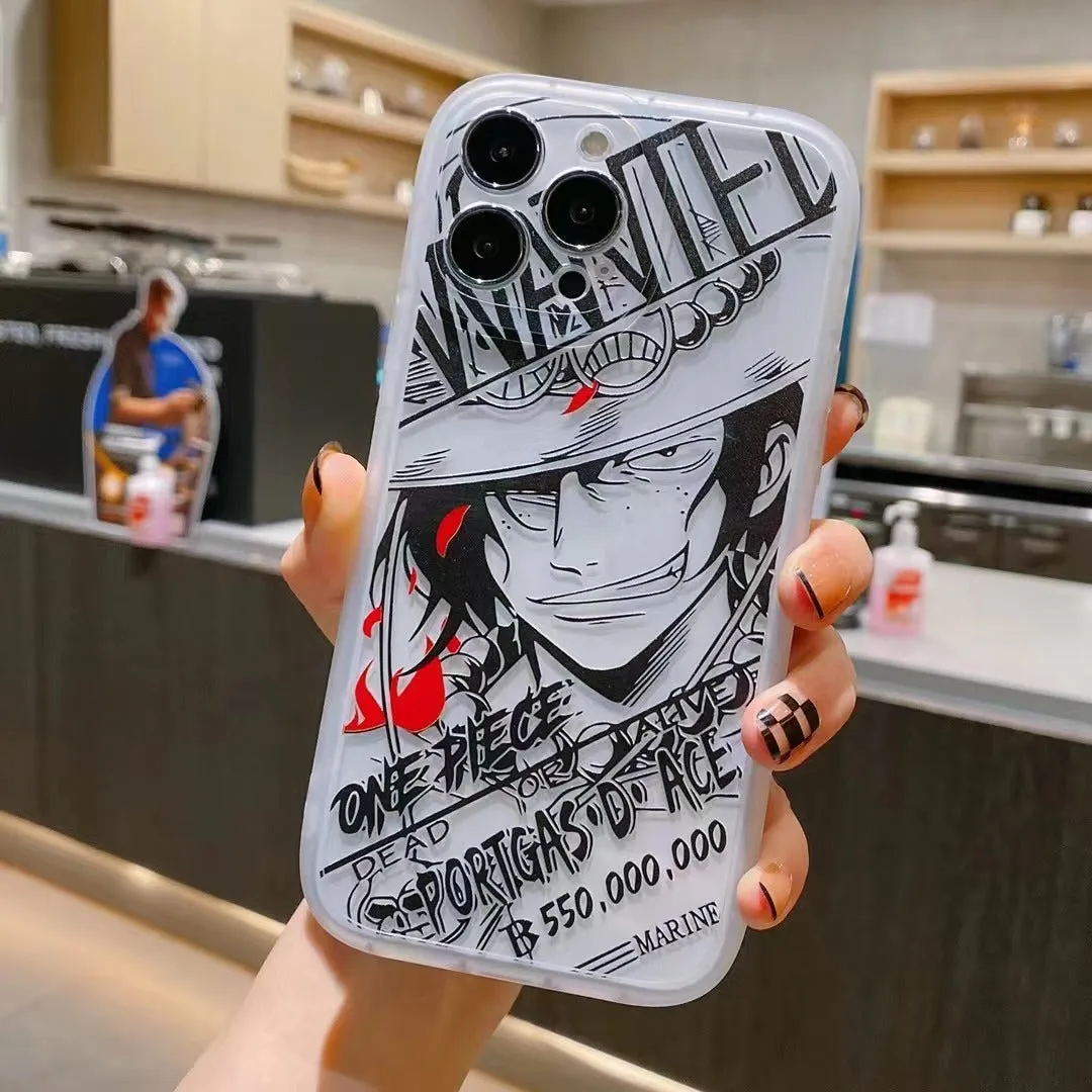 Narutoing Anime Transparent Shockproof Back Cover For iPhone 11 12 13 14 Pro Max Case