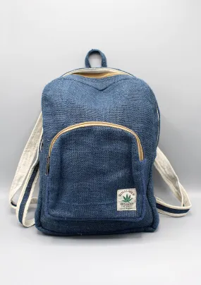 Navy Blue Himalayan Hemp Backpack