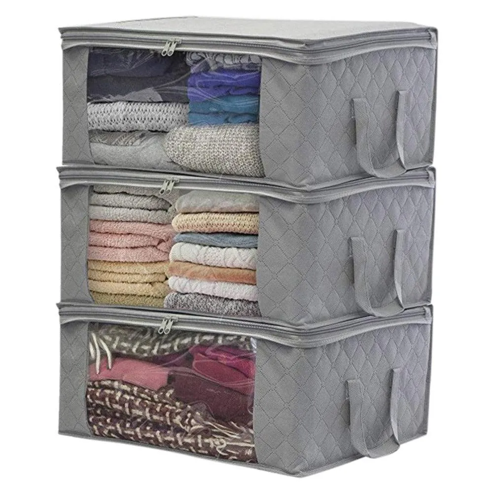 (Net) Non-Woven Clothes Storage Bag 60 x 40 x 35 cm /22FK087 /JR23-21 / KN-622