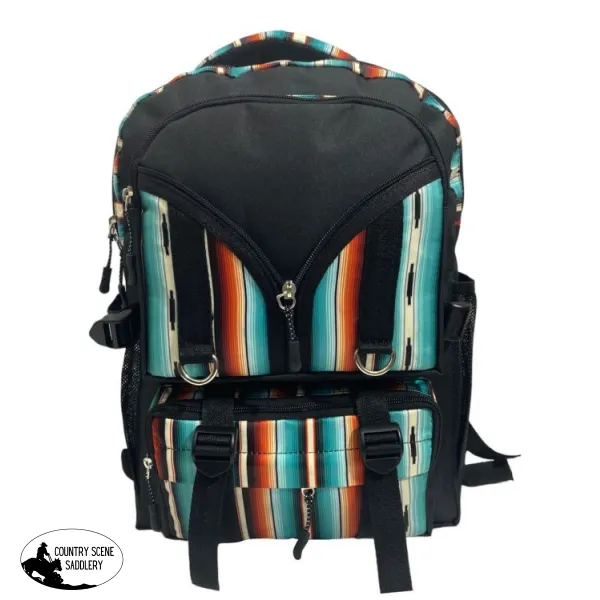 NEW! Showman Teal Serape Tactical Backpack