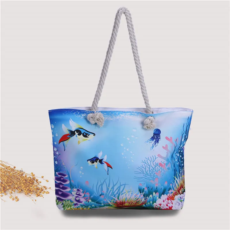 Ocean World Beach Bag