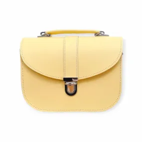 Olympia Handmade Leather Bag - Primrose Yellow