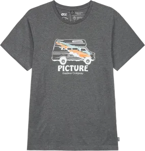 Picture Organic Clothing Men&#x27;s Custom Van Tee Dark Grey Melange | Buy Picture Organic Clothing Men&#x27;s Custom Van Tee Dark Grey Melange here | Outnorth