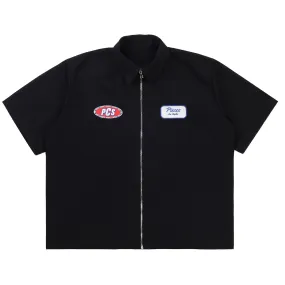 Pieces All American Mechanic Shirt Black