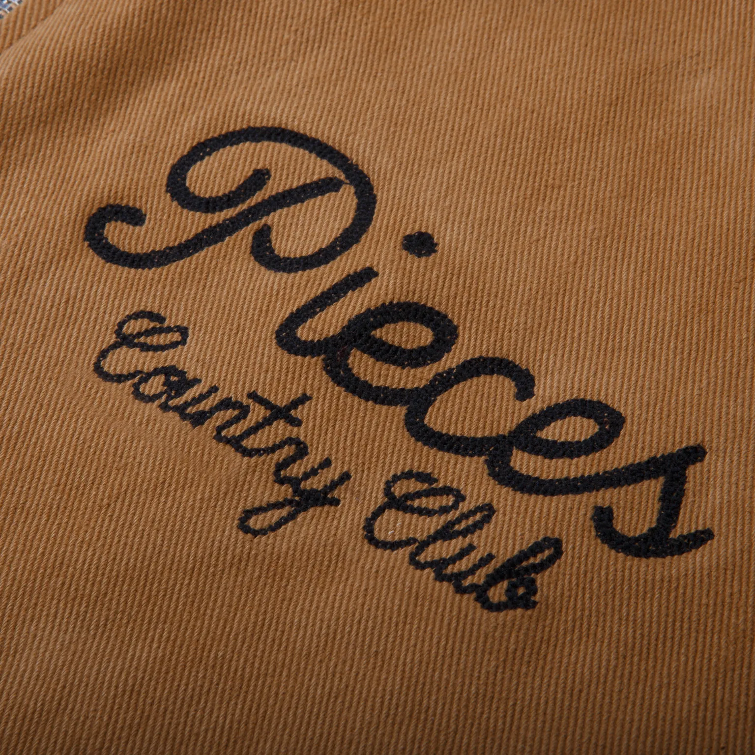 Pieces Country Club Zip Shirt Camel