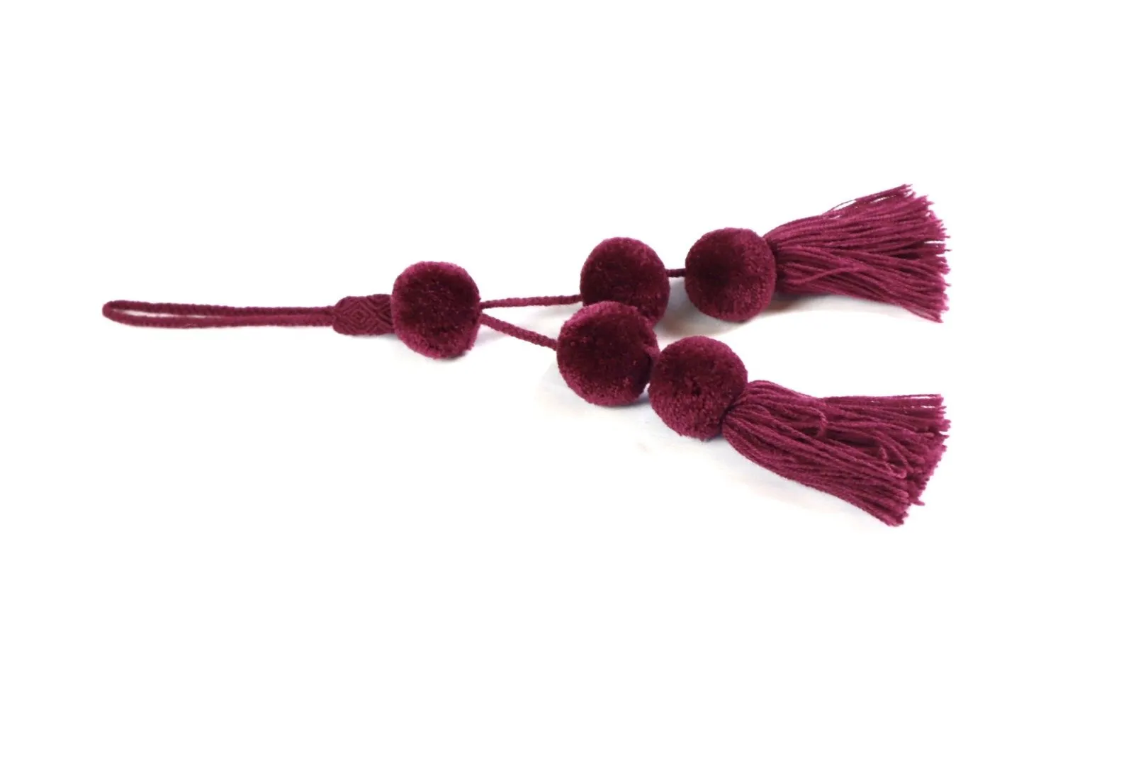 Pom Pom Charm Tassel