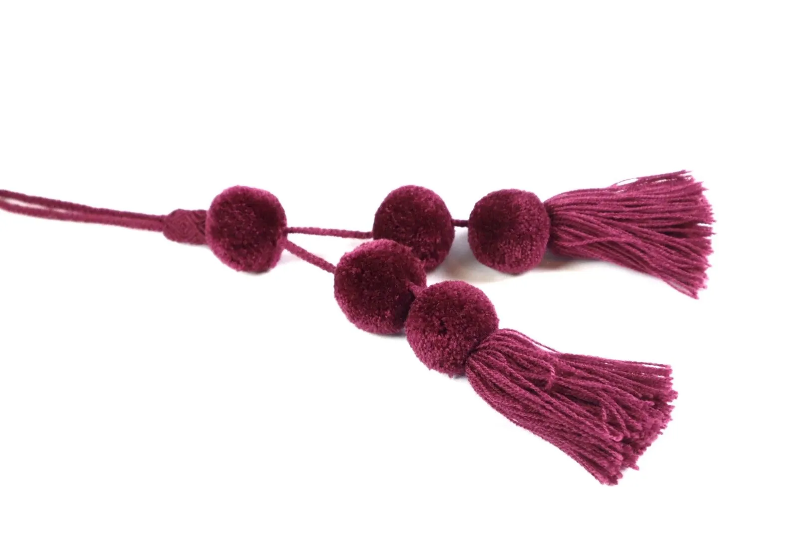 Pom Pom Charm Tassel