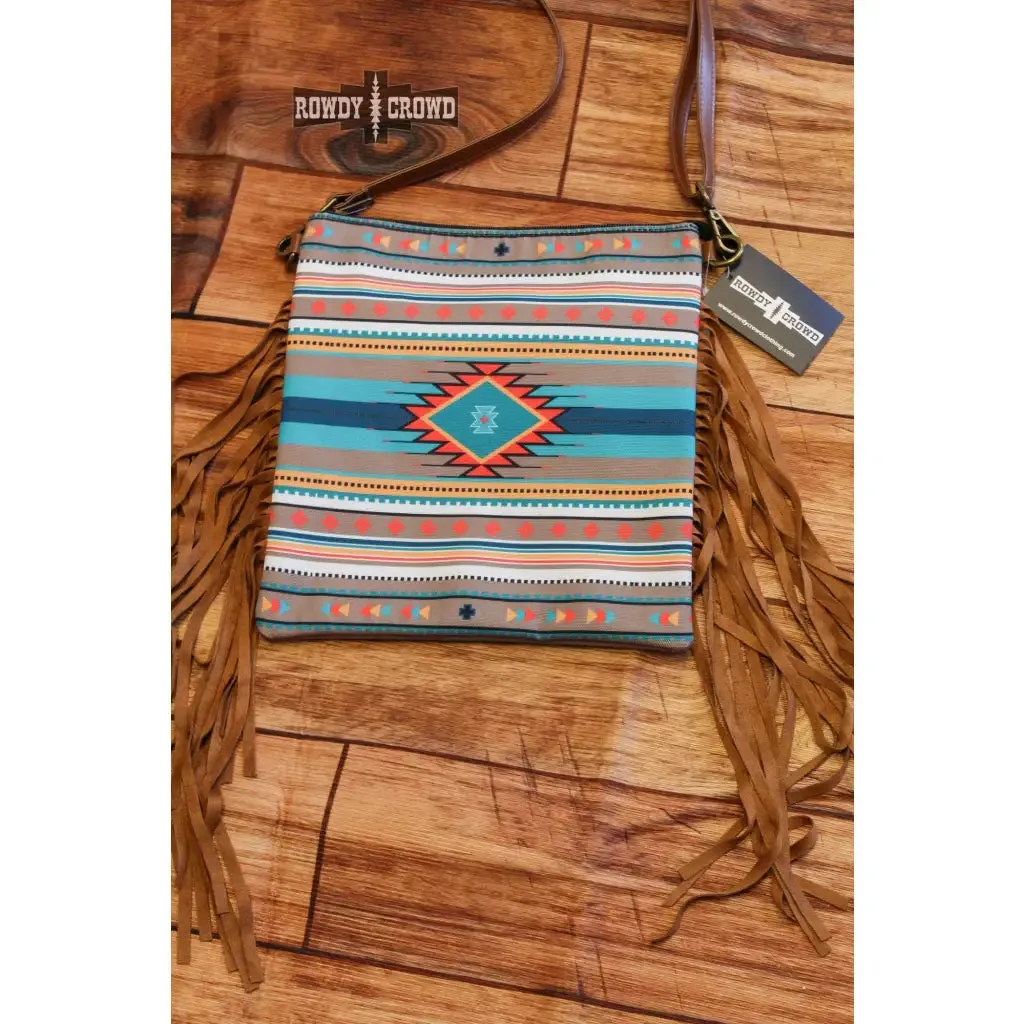 Pondasetta Fringe Purse