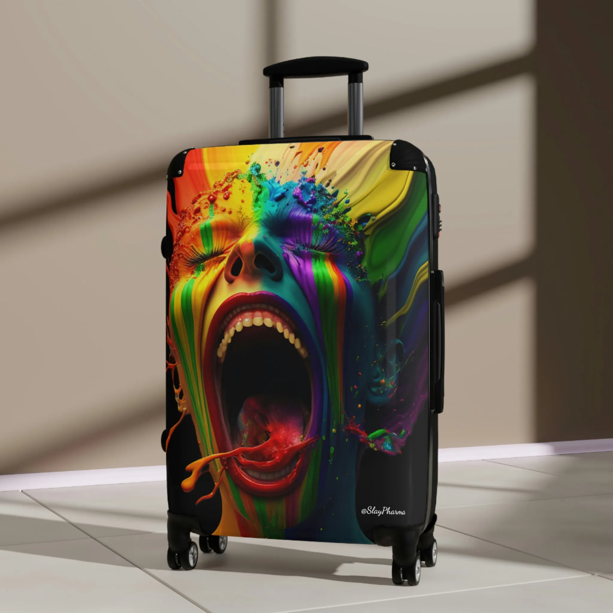 "Finally Free" Suitcases