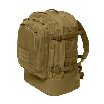 Rothco Skirmish 3 Day Assault Backpack | Black, Coyote