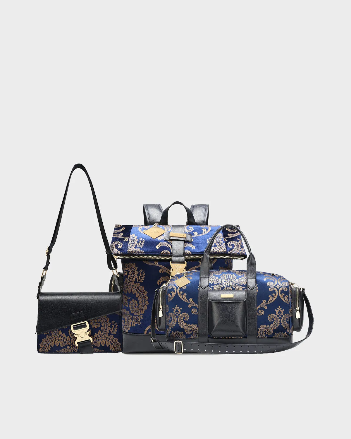 Royalty Trio Travel Set in Royal Blue