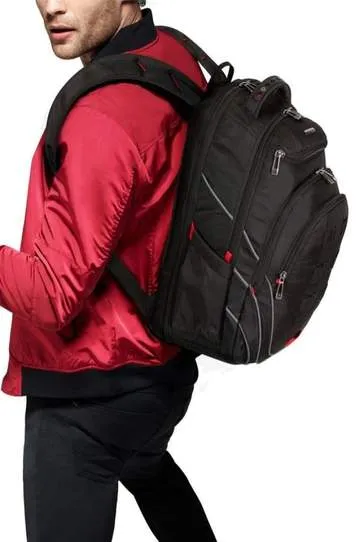 Samsonite Leviathan L/P backpack 17.3" Black/Red