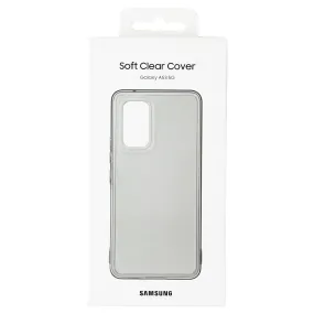 Samsung Official Soft Clear Cover for Samsung Galaxy A53 5G Smartphone - Black