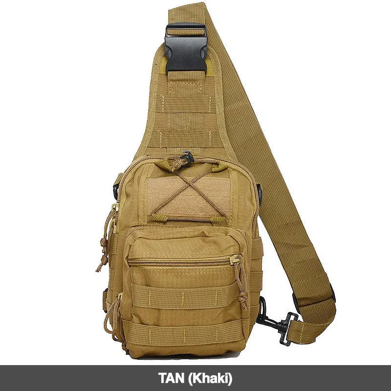 Shoulder Sling Backpack Military Style Outdoor Compact Stealth Angel Survival