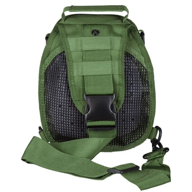 Shoulder Sling Backpack Military Style Outdoor Compact Stealth Angel Survival