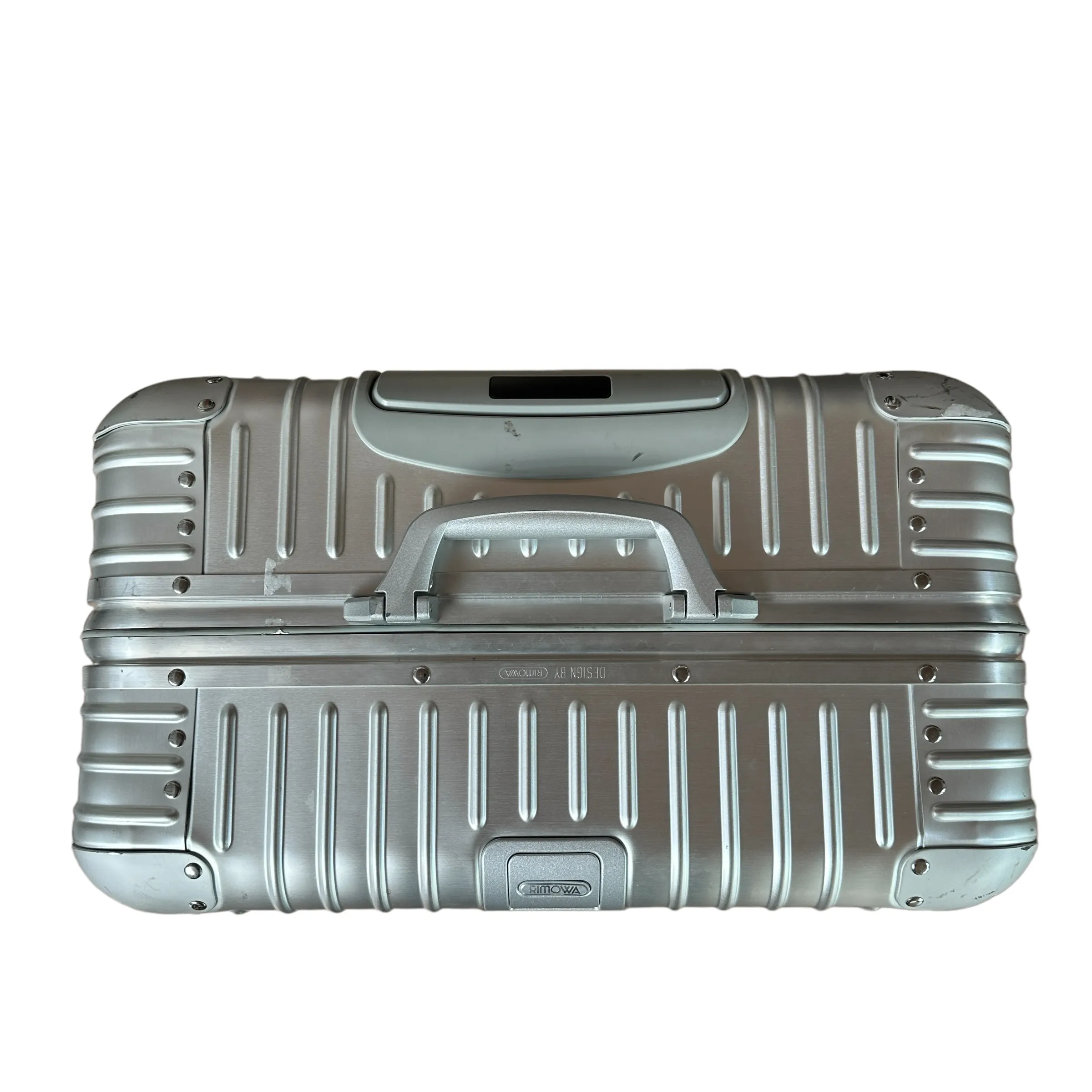 Silver Aluminium Suitcase - L