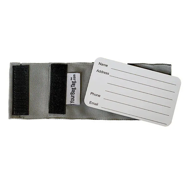 Silver Luggage Tag