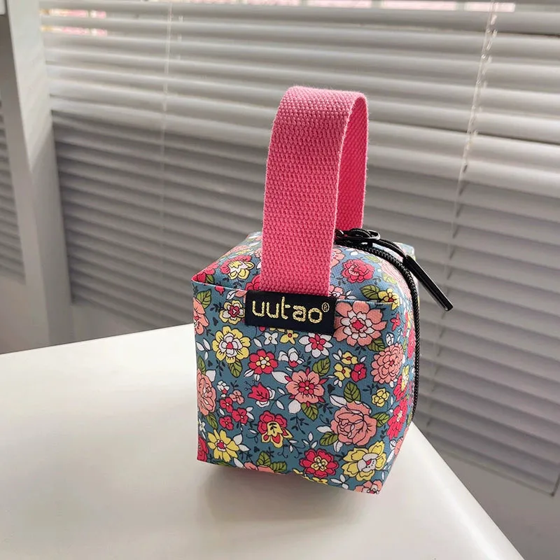 Simple Fashion Small Square Makeup Bag