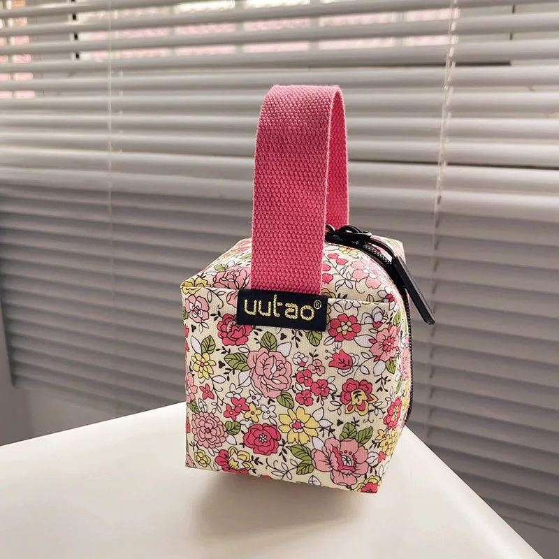 Simple Fashion Small Square Makeup Bag