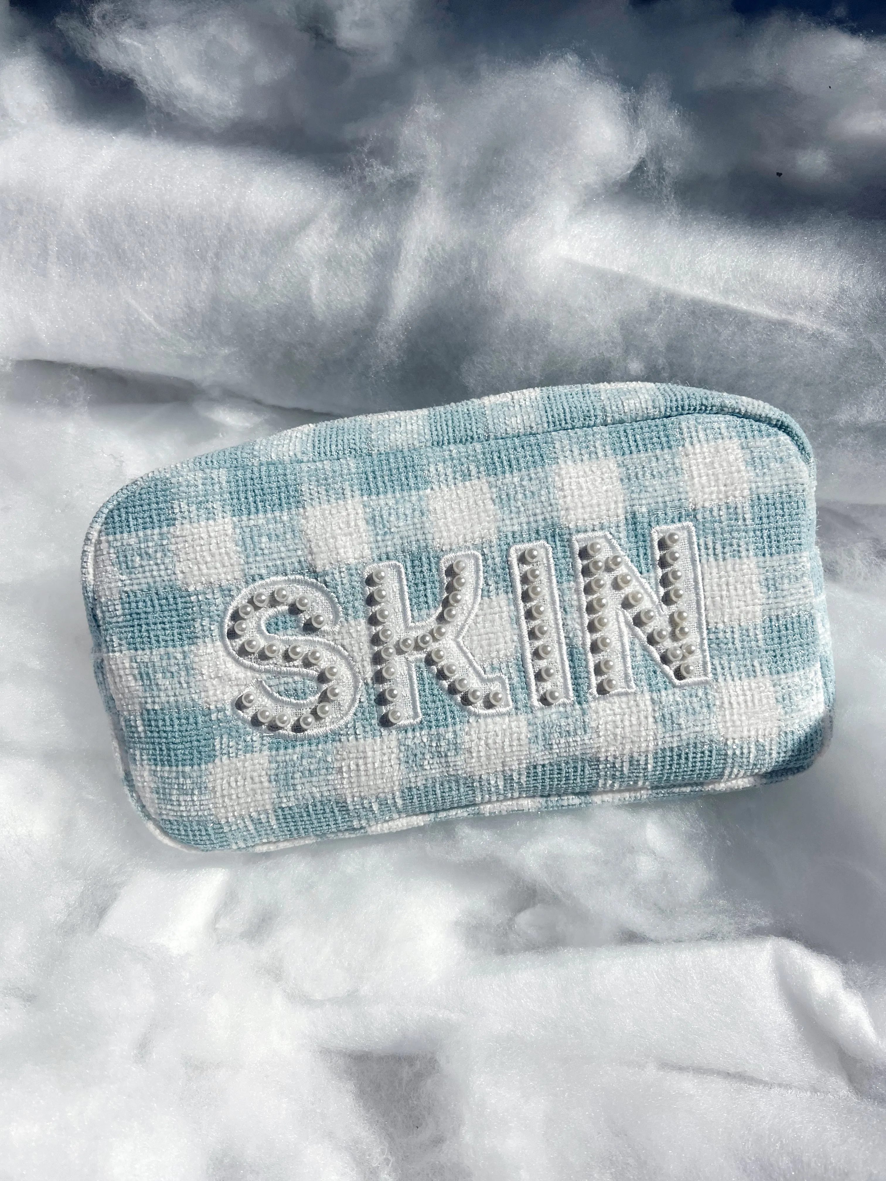 Skin - Blue Plaid Medium Bag