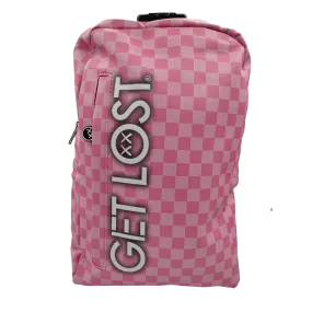 Smell Proof Premium Backpacks l PINK SQUARES