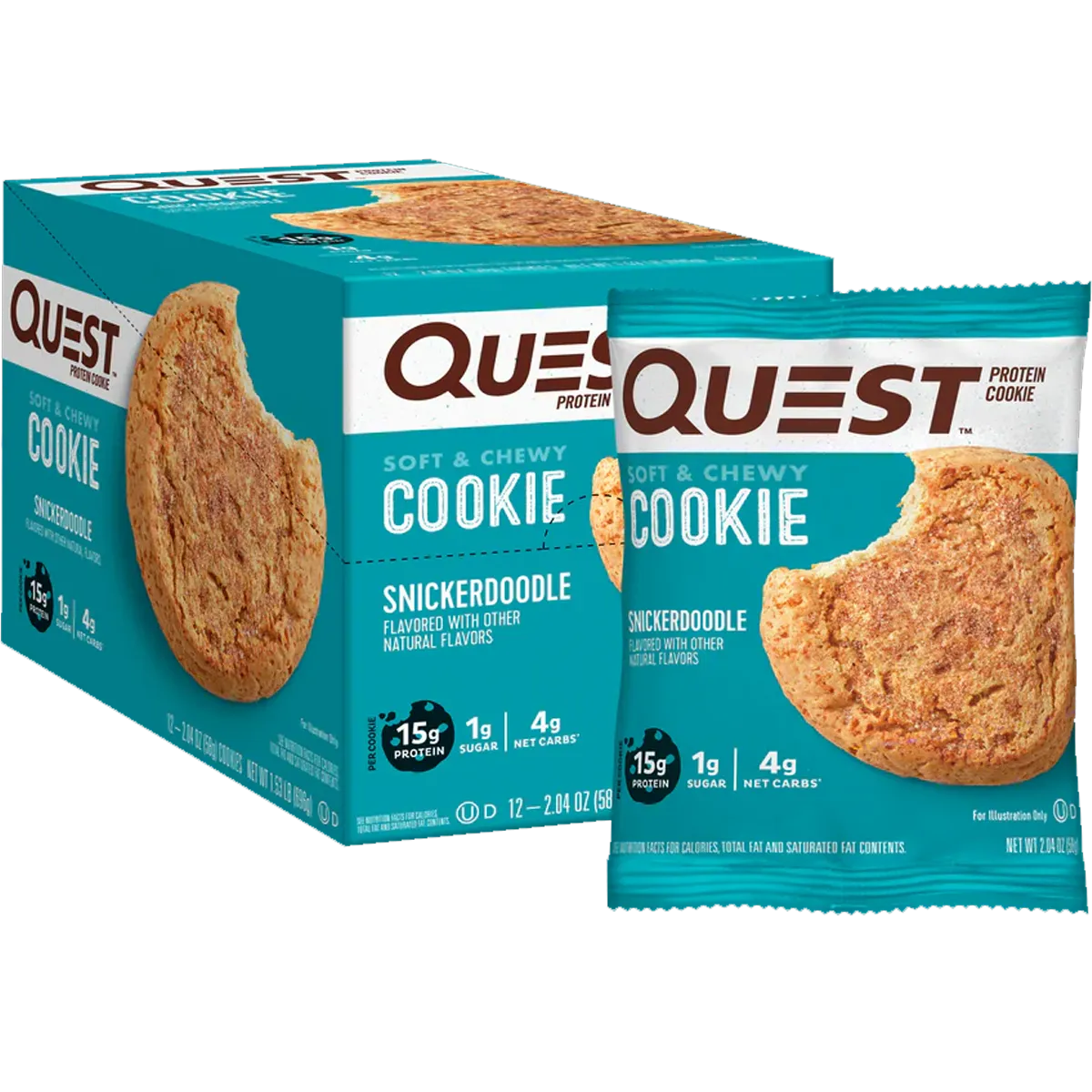 Soft & Chewy Protein Cookies 2oz