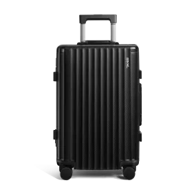 SPACE Aluminum Suitcase Black