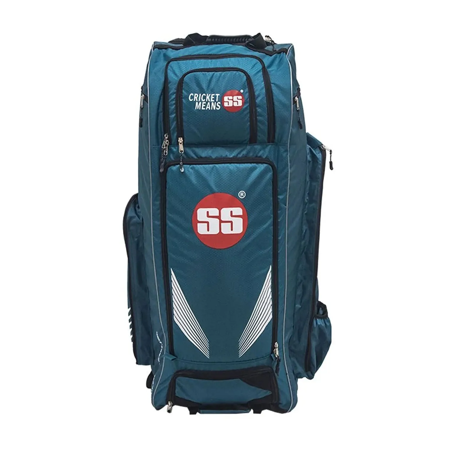 SS VA900 Duffle Cricket Kit Bag (Size-39" X 16" X 15") , Black/Cyan