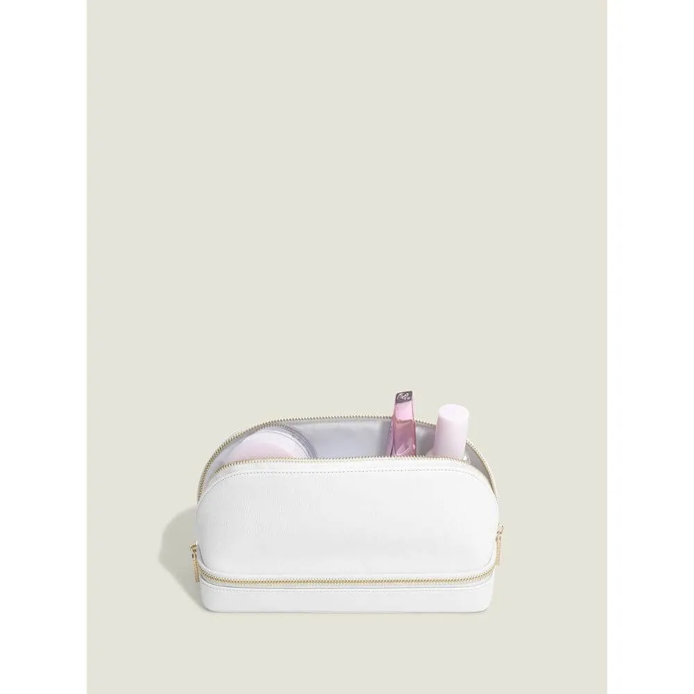 Stackers Jewellery Makeup Bag White