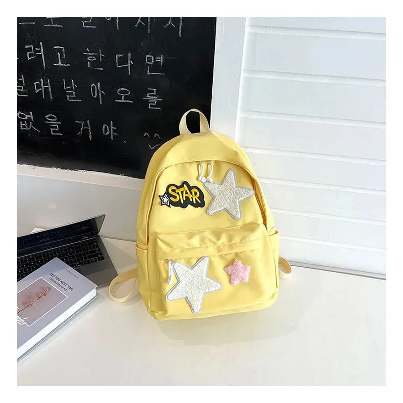 Stars Embroidered Backpack