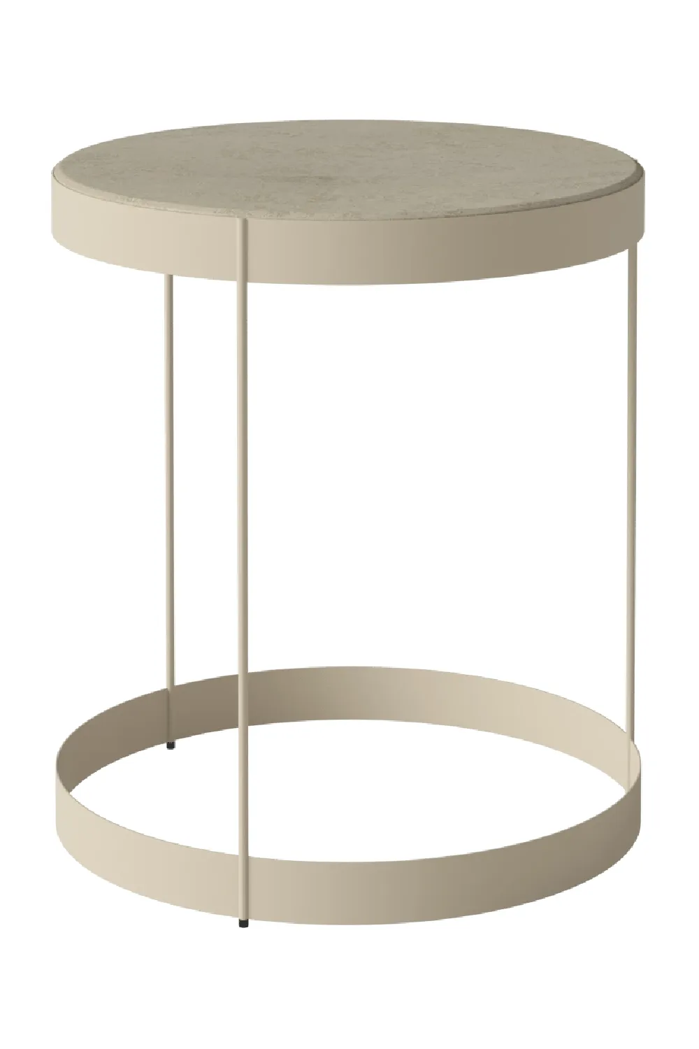 Steel-Framed Round Coffee Table | Bolia Drum