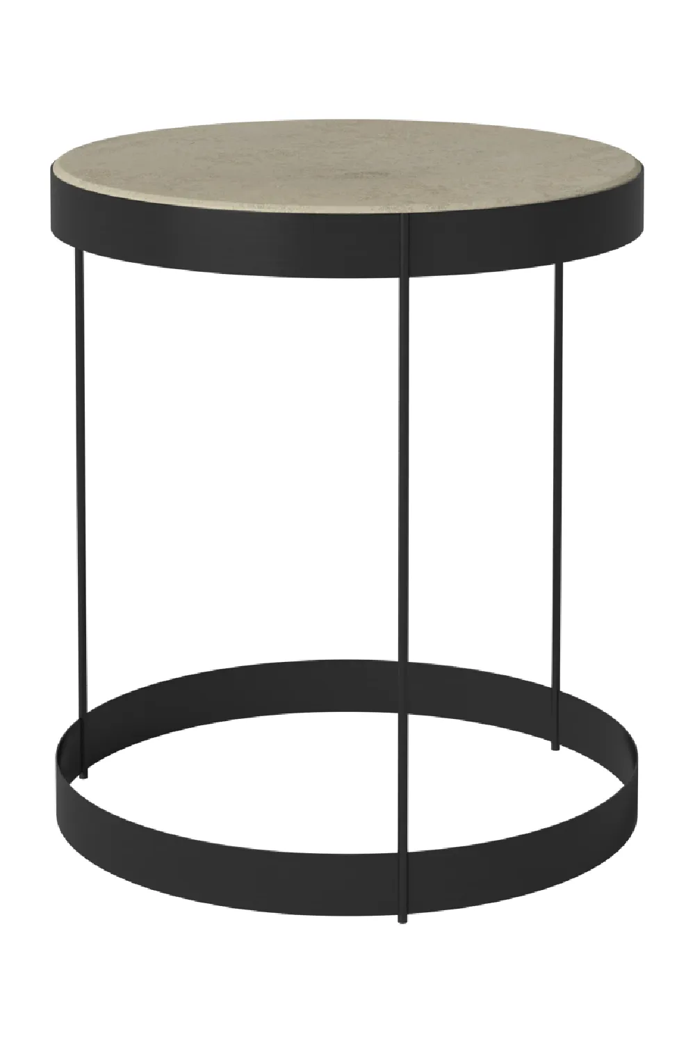 Steel-Framed Round Coffee Table | Bolia Drum