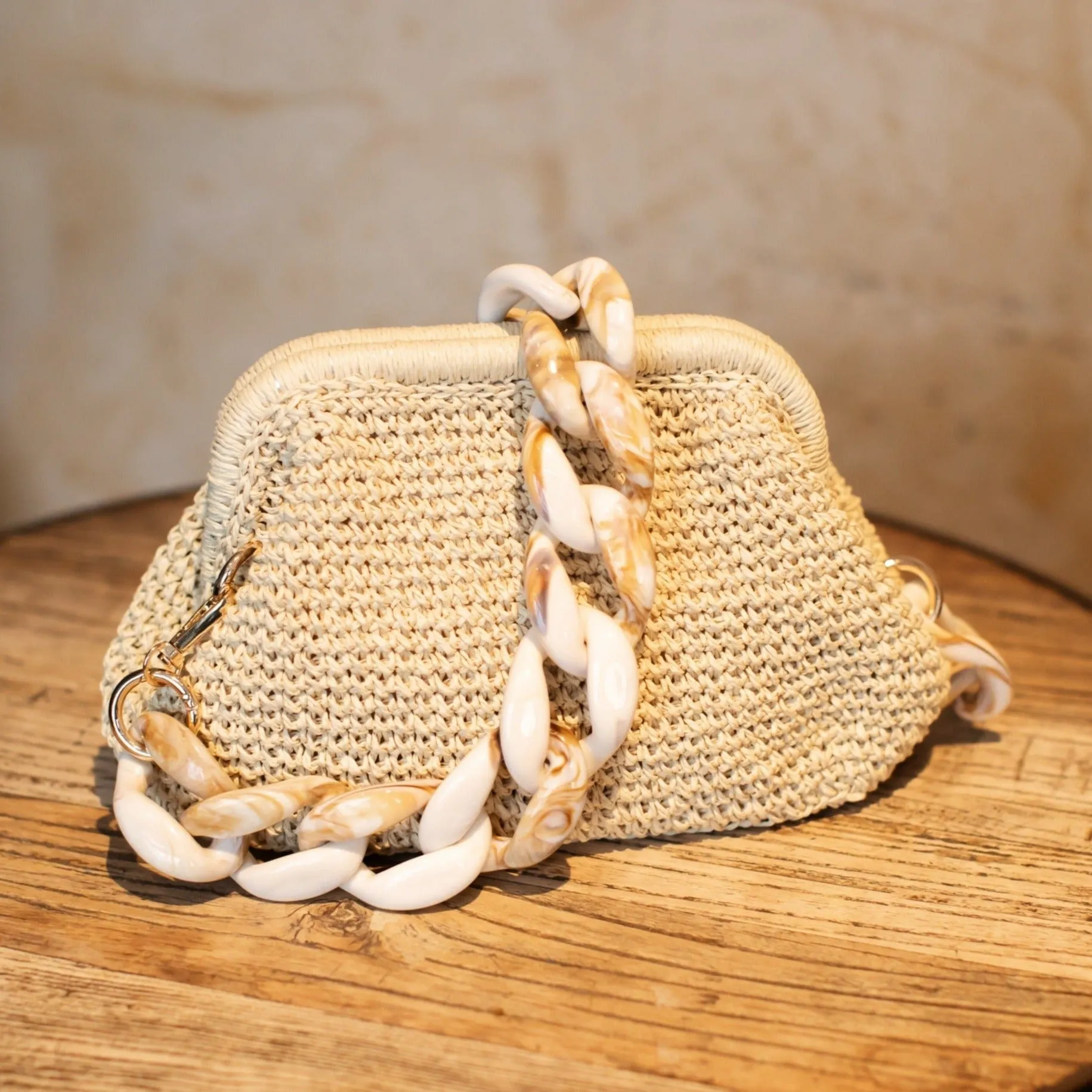 Straw Purse Bag