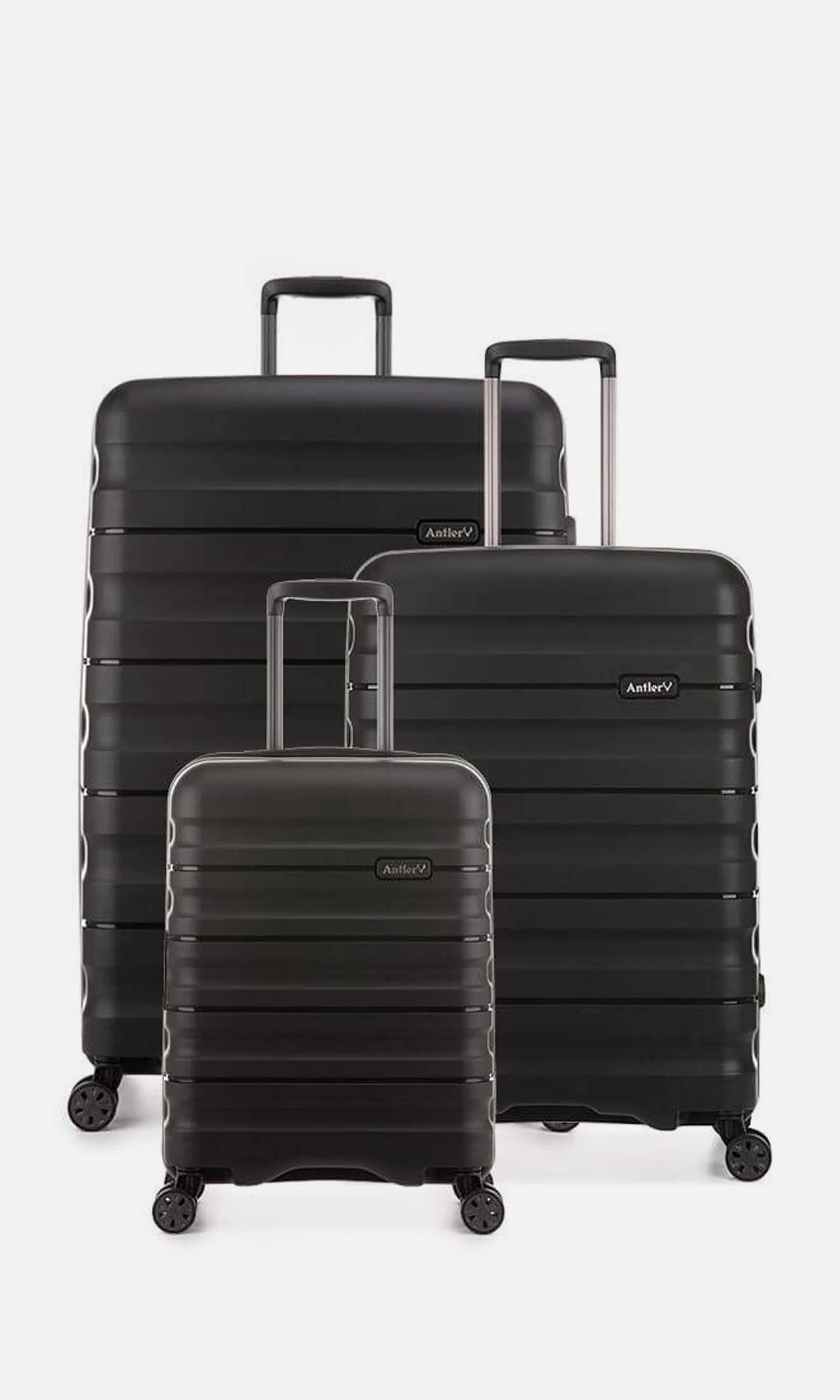 Suitcase Set in Black - Lincoln