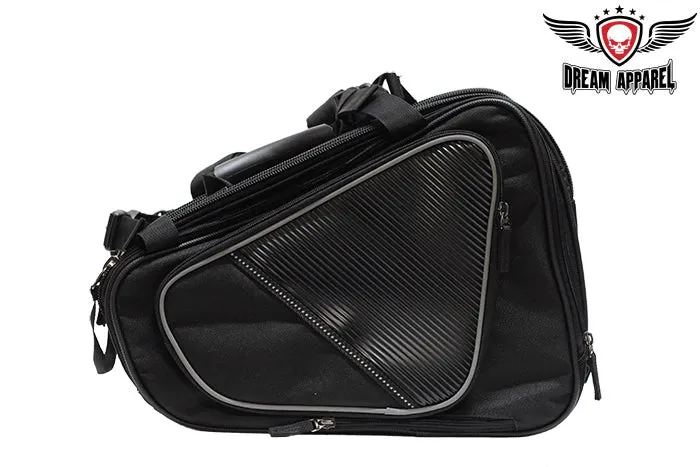 Textile Motorcycle Bag With Reflective Piping