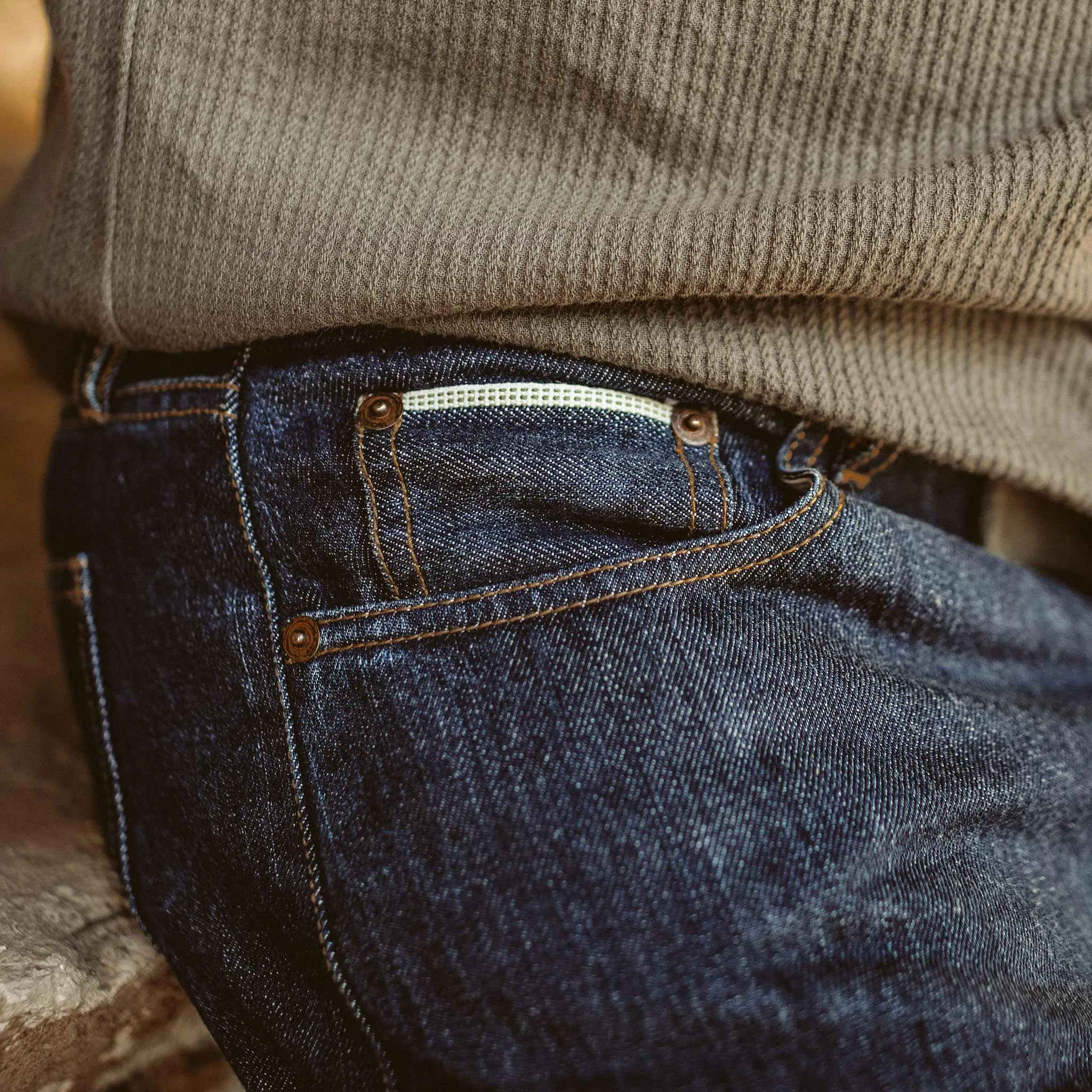 The Democratic Jean in 3 Month Rinse Selvage