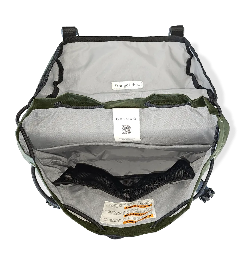 The Parent Backpack, Olive