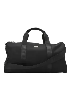 The Peta Duffle Bag Black Silver