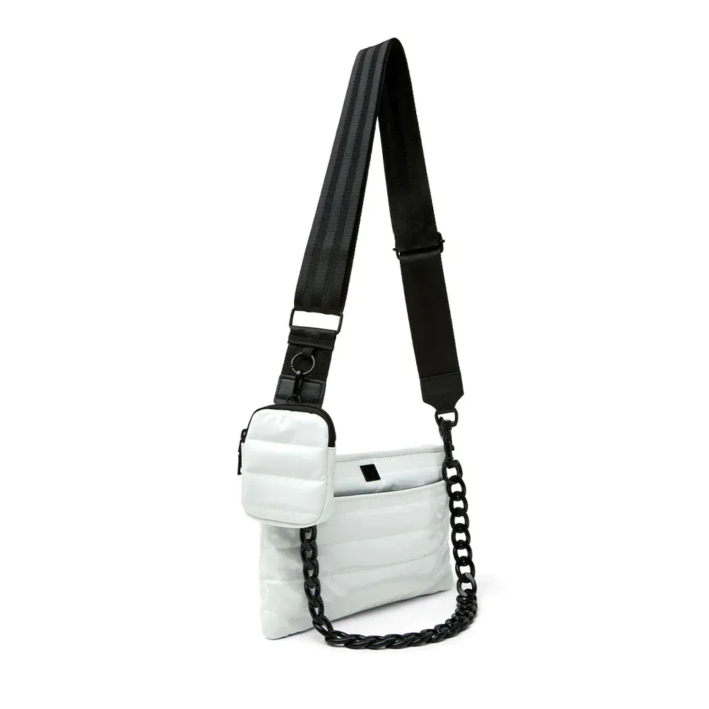 Think Royln Downtown Crossbody - White Patent