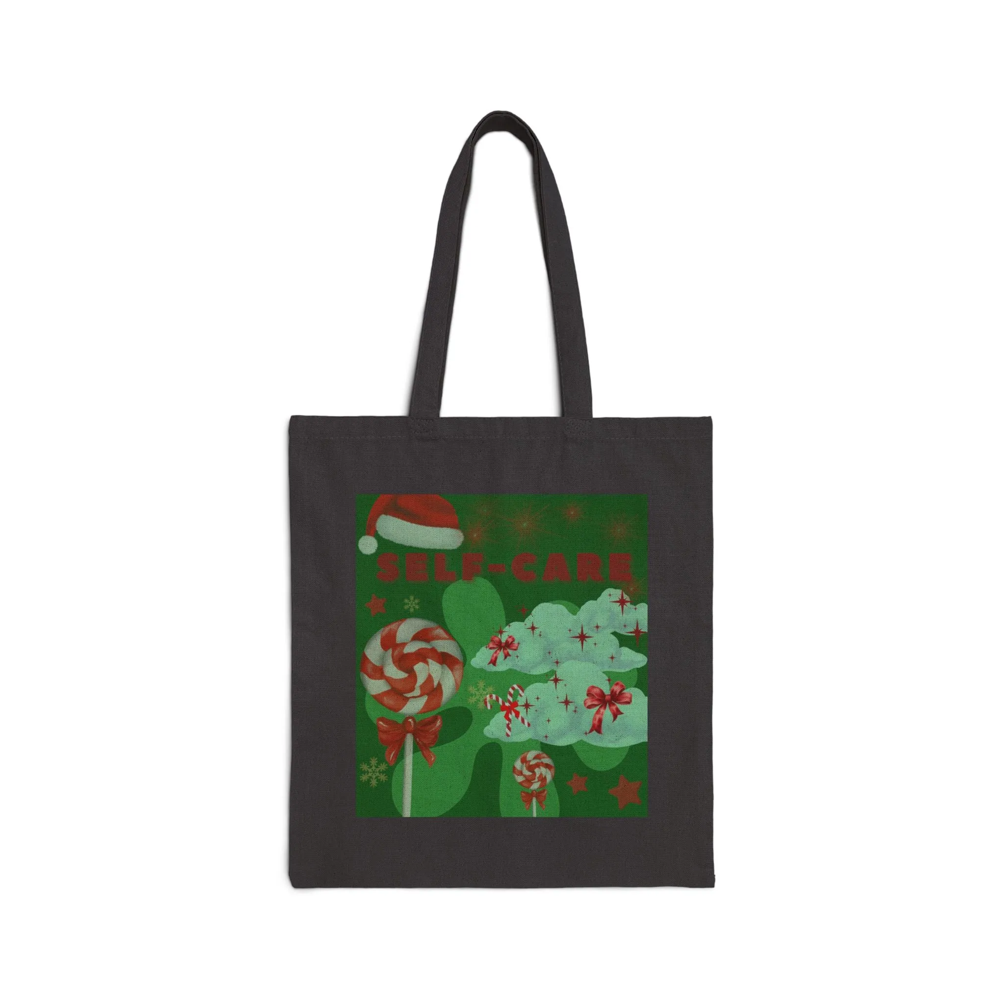 Tote Bag: Self-Care Holiday Cloud Design