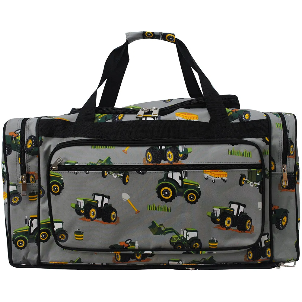 Tractor Trucks Canvas 23" Duffle Bag