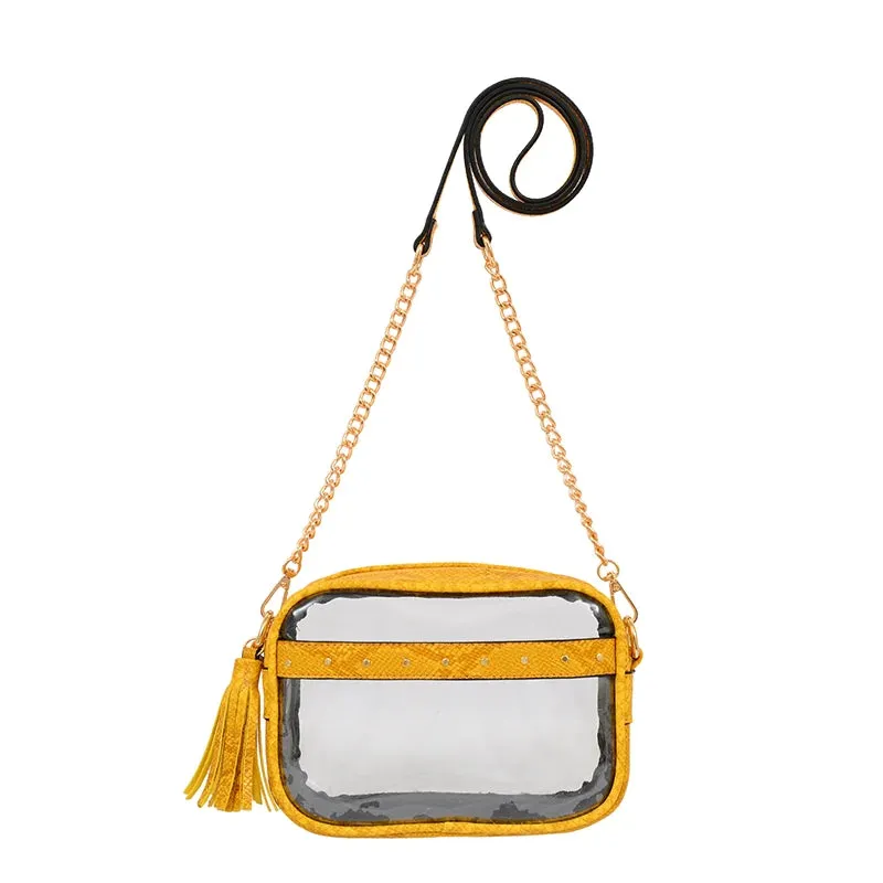 Transparent Clear Cell Phone Crossbody