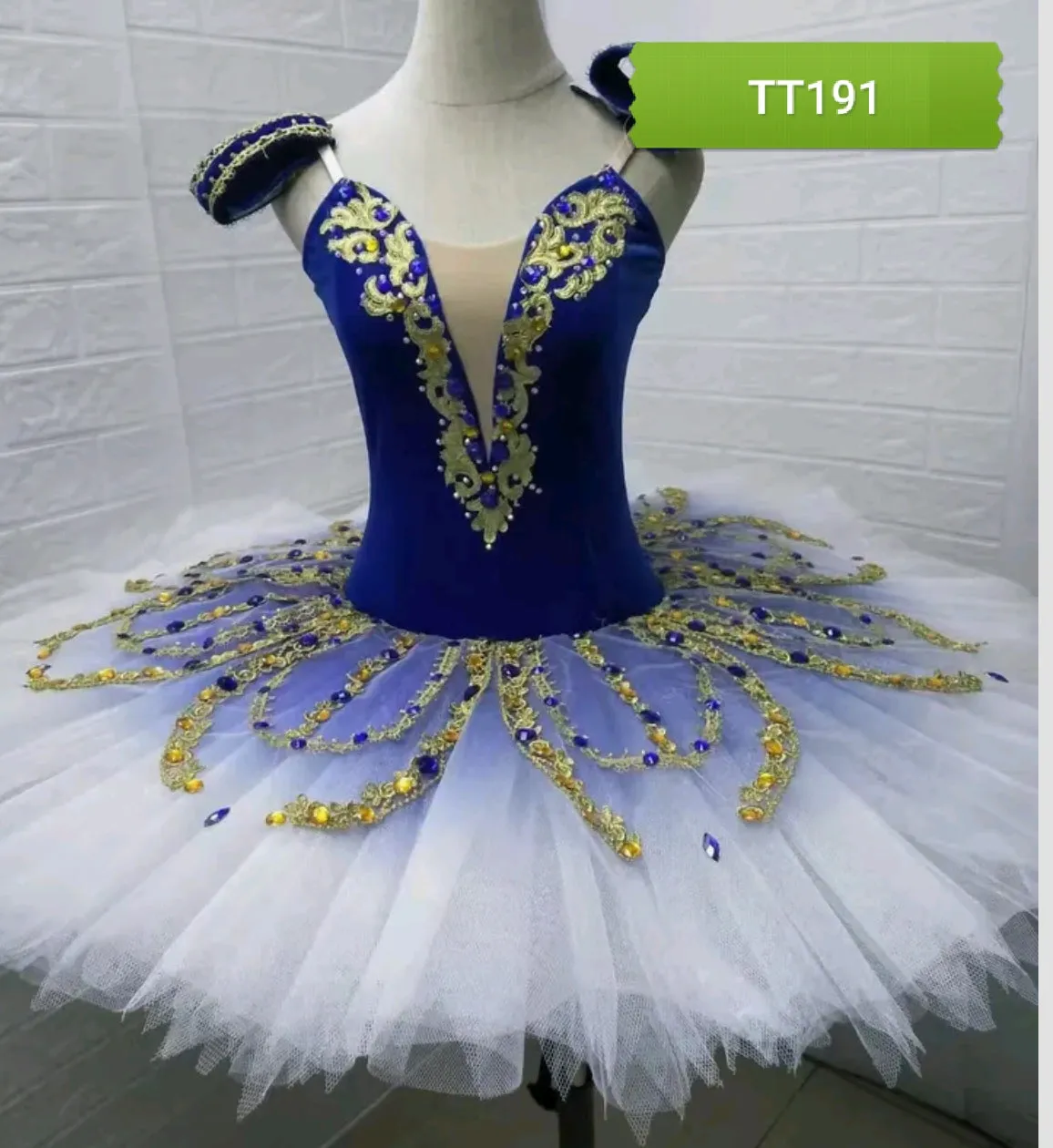 #TT191 Beautiful Classical Pancake Performance Tutu