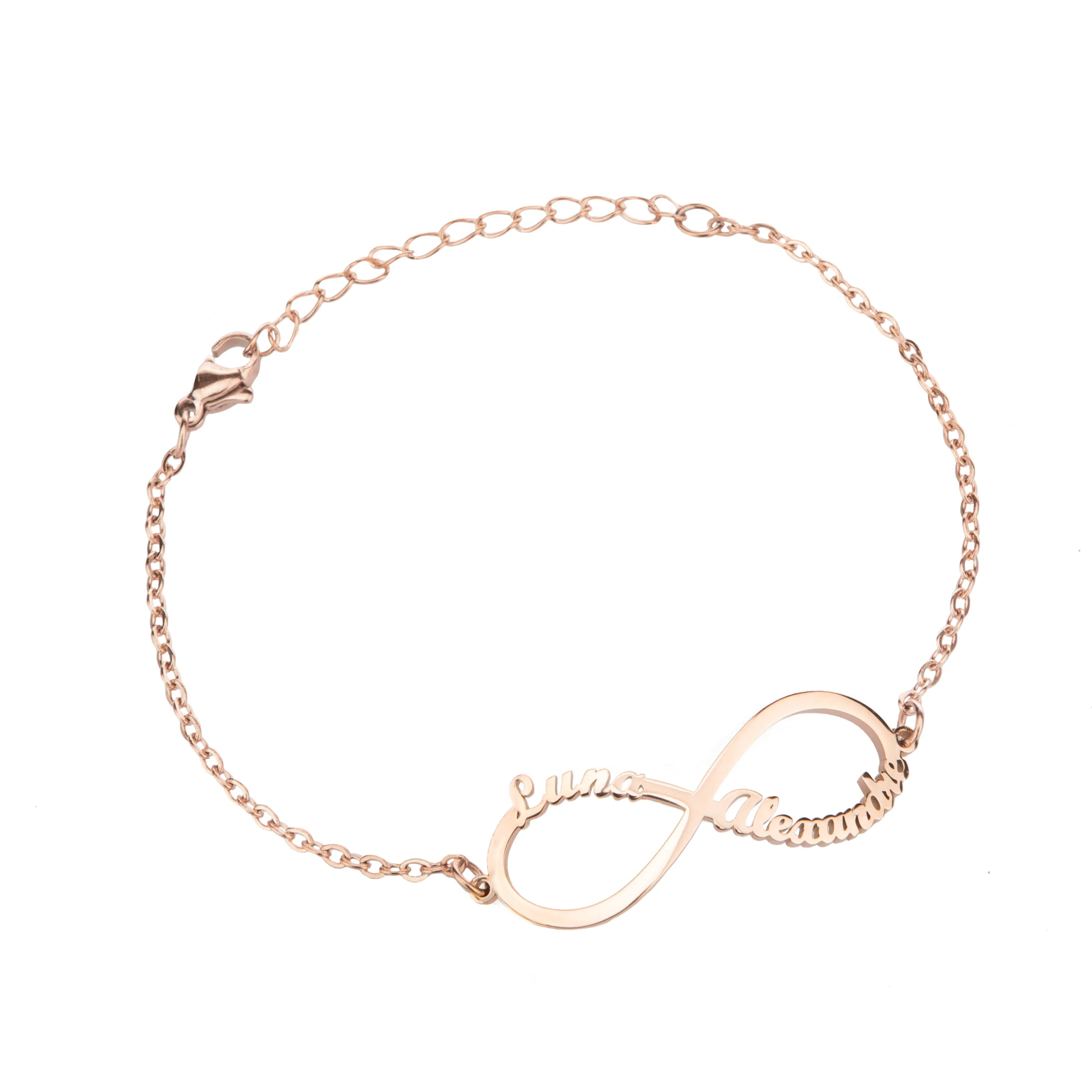 Two-Name Infinity Bracelet/Anklet